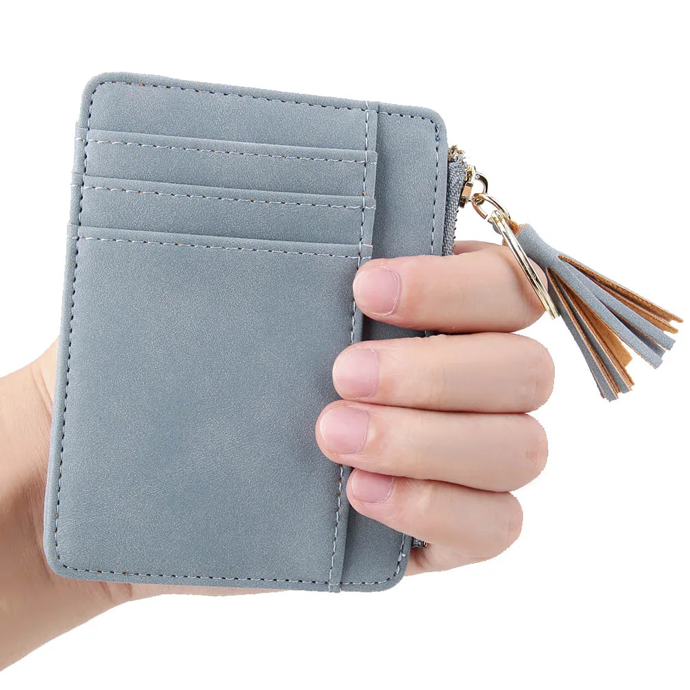 Gemeer ринка кукла держатель для карт женщин Корея корейский стиль Тонкий duo ka wei