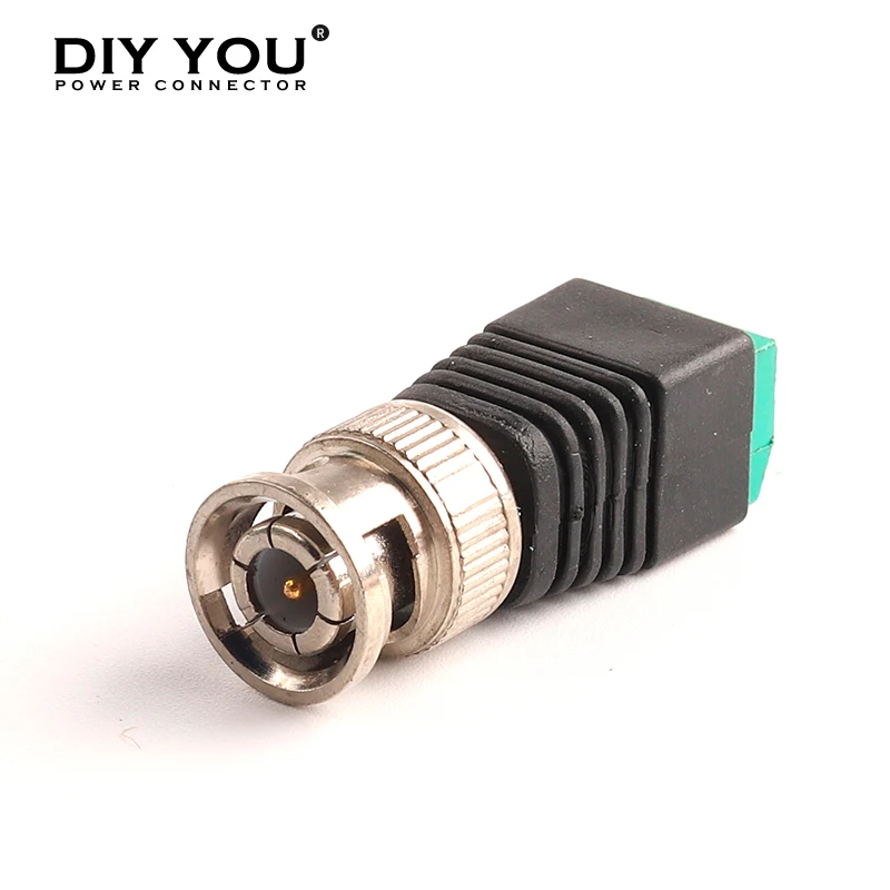 Адаптер BNC постоянного тока с штекером и гнездом разъем источника питания для