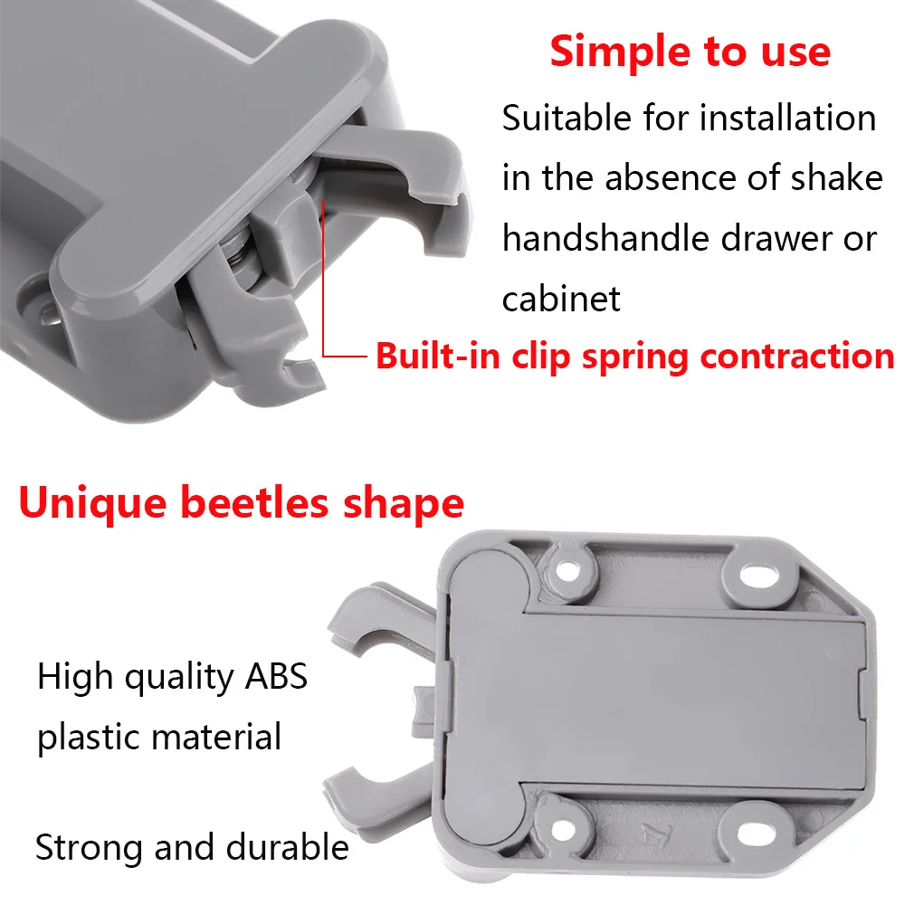 Защелки для шкафа защелка открытой двери Блокировка крышки с винтами фурнитура