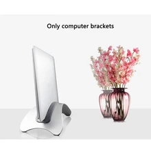 Laptop Stand Anti Slip Base Mount Vertical Space Saving Aluminum Alloy Accessories Portable Desktop Stable For Macbook Pro Air