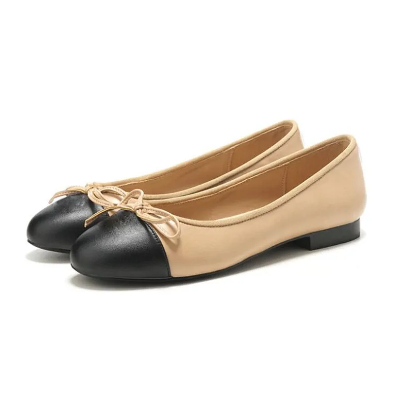 Балетки на плоской подошве с бантом женские балетки классические слипоны Zapatos De