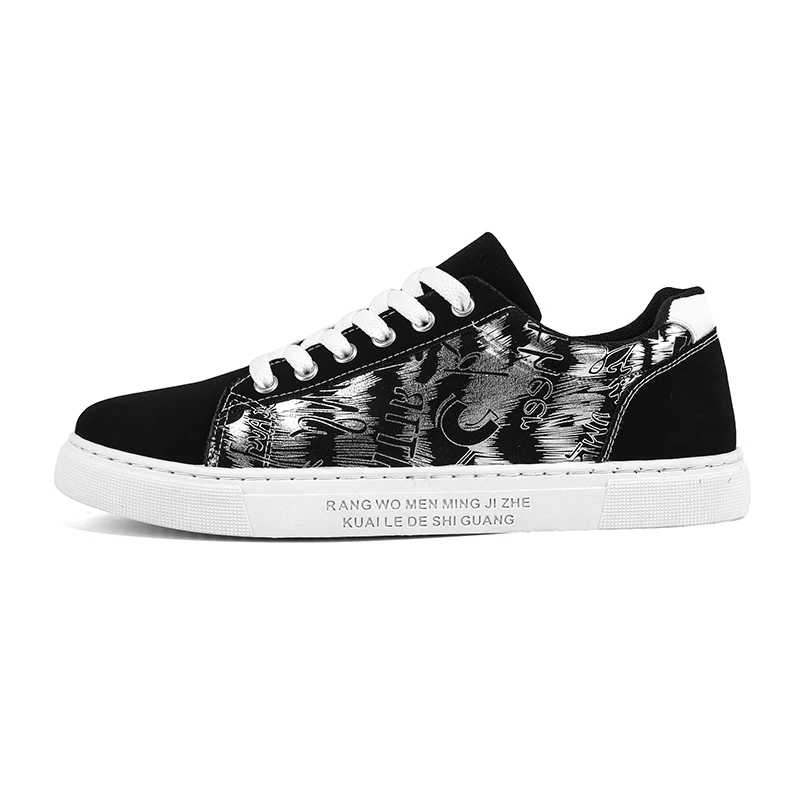 

Men's Personality Canvas Shoes Student Summer New Unisex Casual Shoes Anti-slip Rubber Soles Loafers Shoes Wearable Sneakers