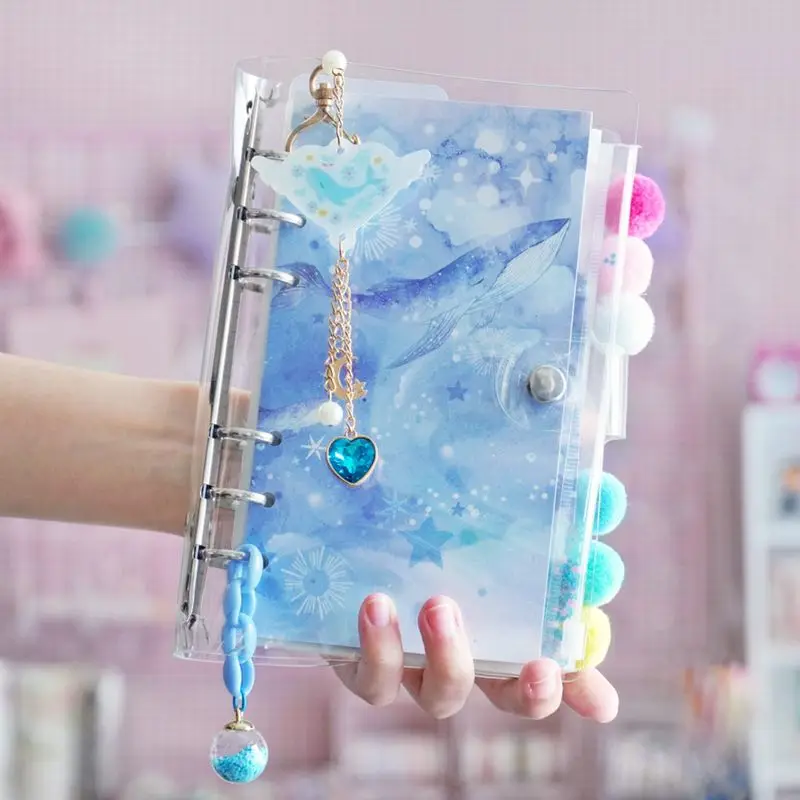 Kawaii океан ноутбук вишня А6 спираль оригинальный переплет Еженедельный