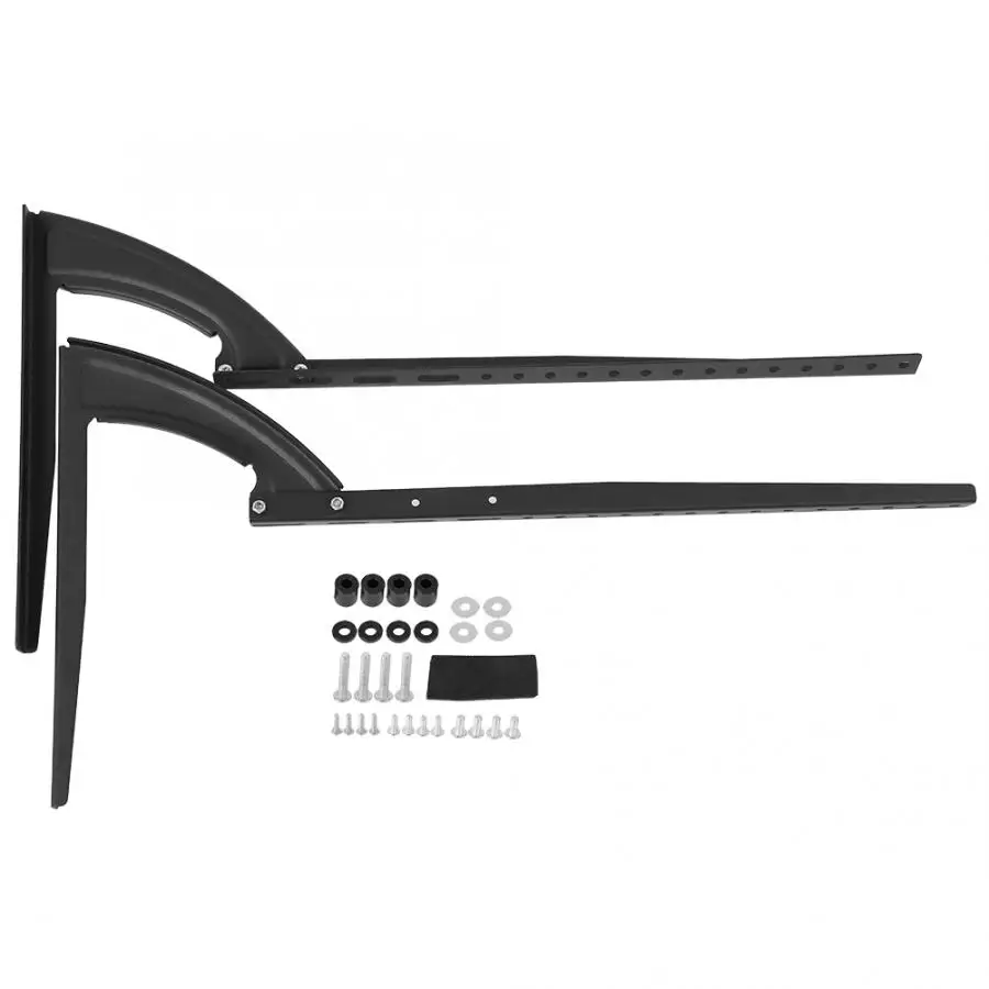 Кронштейн для телевизора черный металлический стальной кронштейн плоского