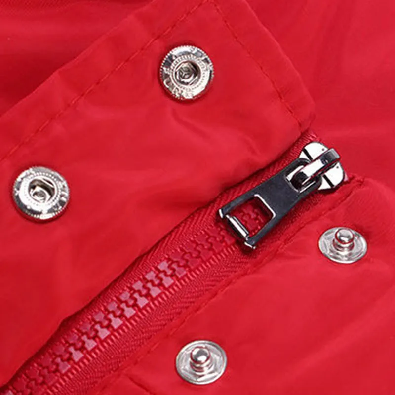 Однотонные Детские хлопковые жилеты с воротником-стойкой осенне-зимняя пуховая