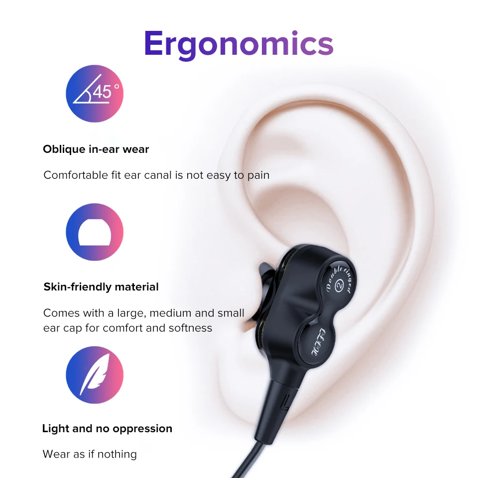 Беспроводные Bluetooth V5.0 наушники 6D шокирующие басы гарнитура с шейным ободом