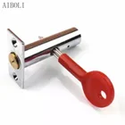 Врезной дверной замок, невидимый замок из нержавеющей стали, для пожарной двери, коридора, мебели, фурнитура, аксессуары