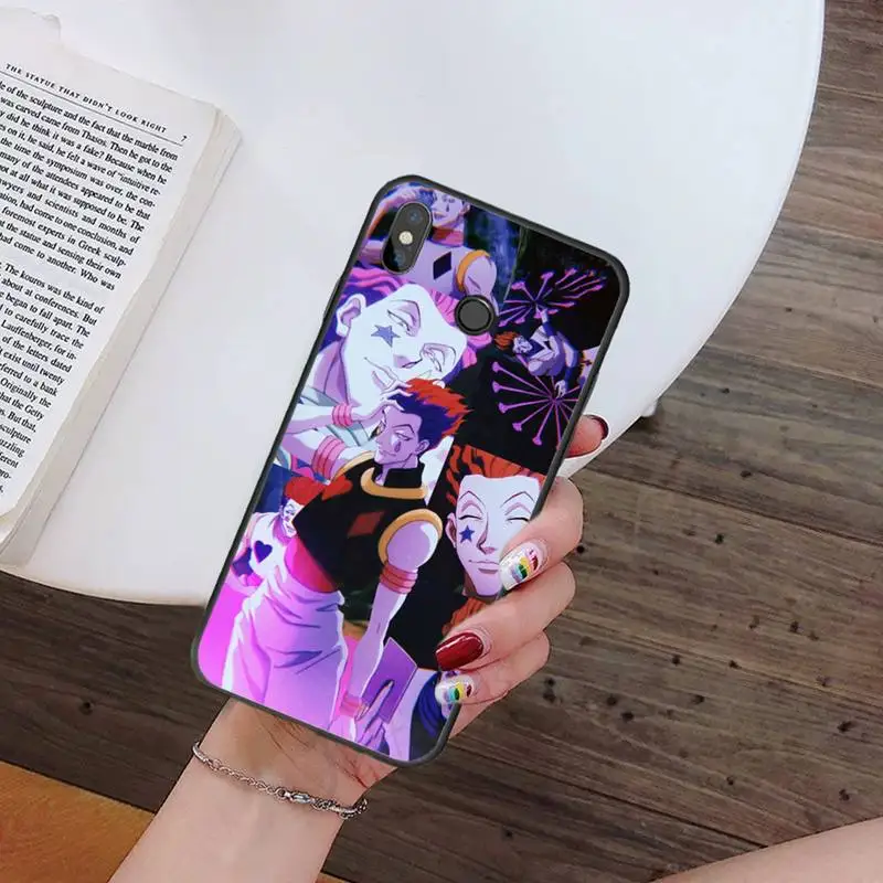 

Hisoka Hunter x Anime Phone Case For Xiaomi Redmi mi note max 3 5 6 8 9 10 t S SE lite pro Soft Silicone Shell Cover Funda