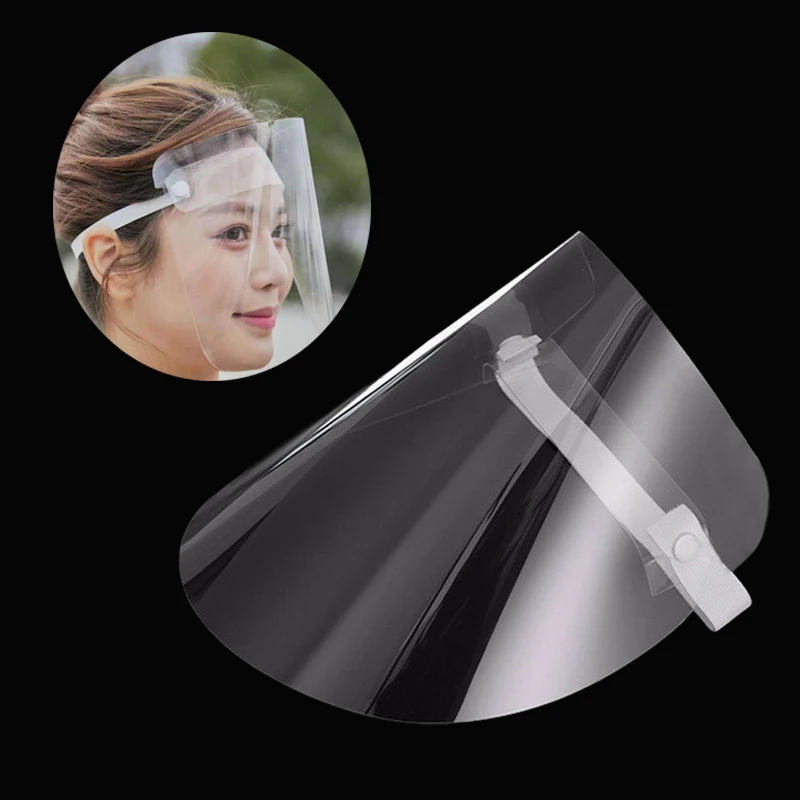 Прозрачные Экологичные пластиковые маски для лица дышащие противопылевые