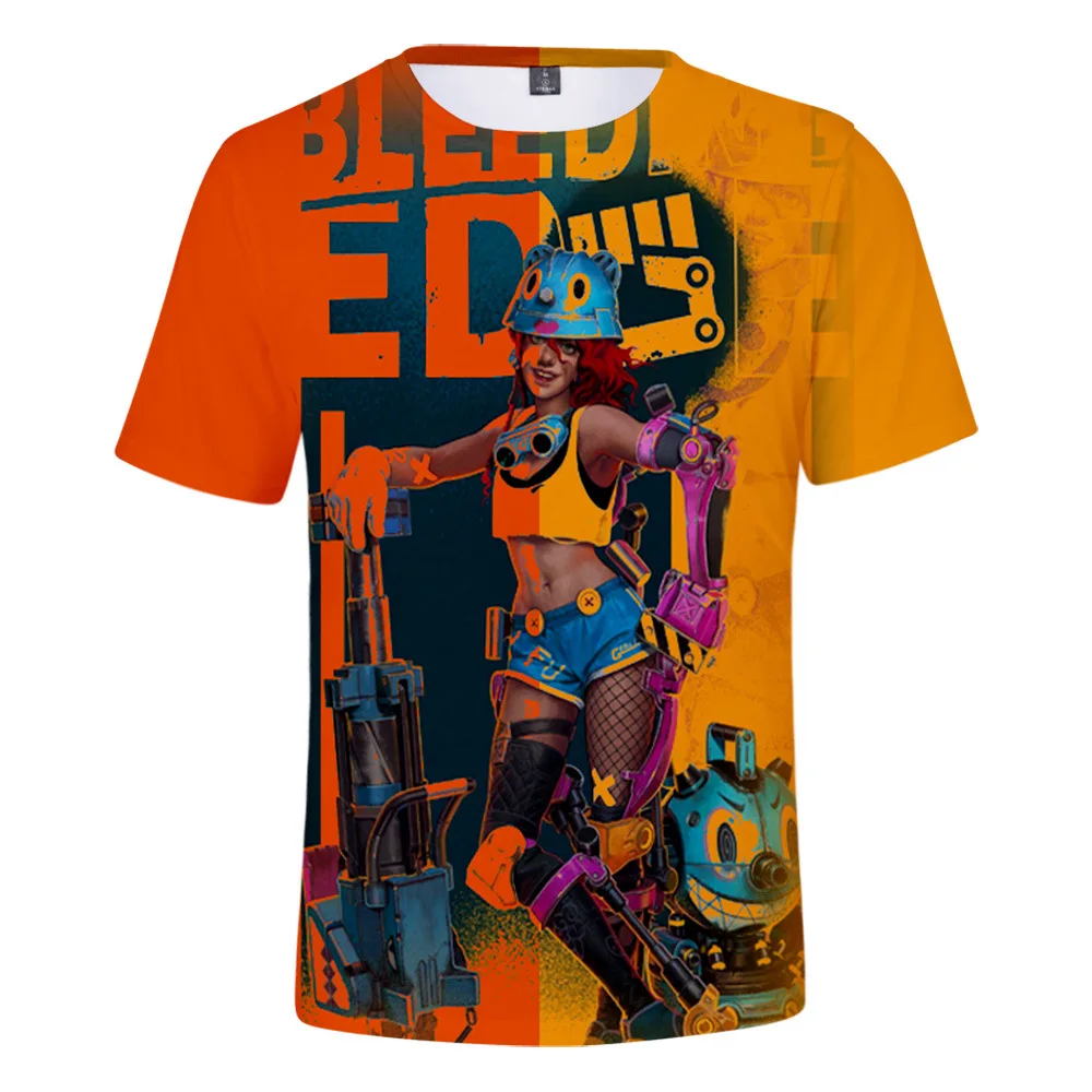 

2020 New 3D Print Bleeding Edge T-shirt Boy Girl Children Tops Clothes Casual Summer Men/women High Quality Short Sleeve