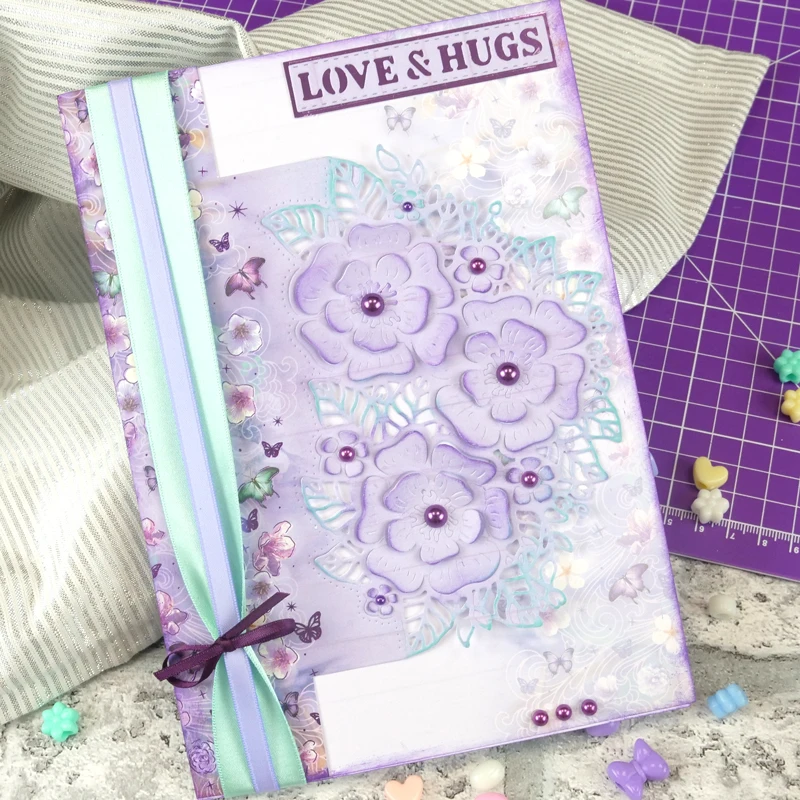 Вырубные штампы для скрапбукинга и бумага изготовления открыток новые