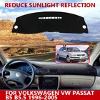 Автомобильный Стайлинг, замшевый коврик для приборной панели, пользовательский чехол, коврик для приборной панели, коврик для Volkswagen VW Passat B5 B5.5 1996-2005