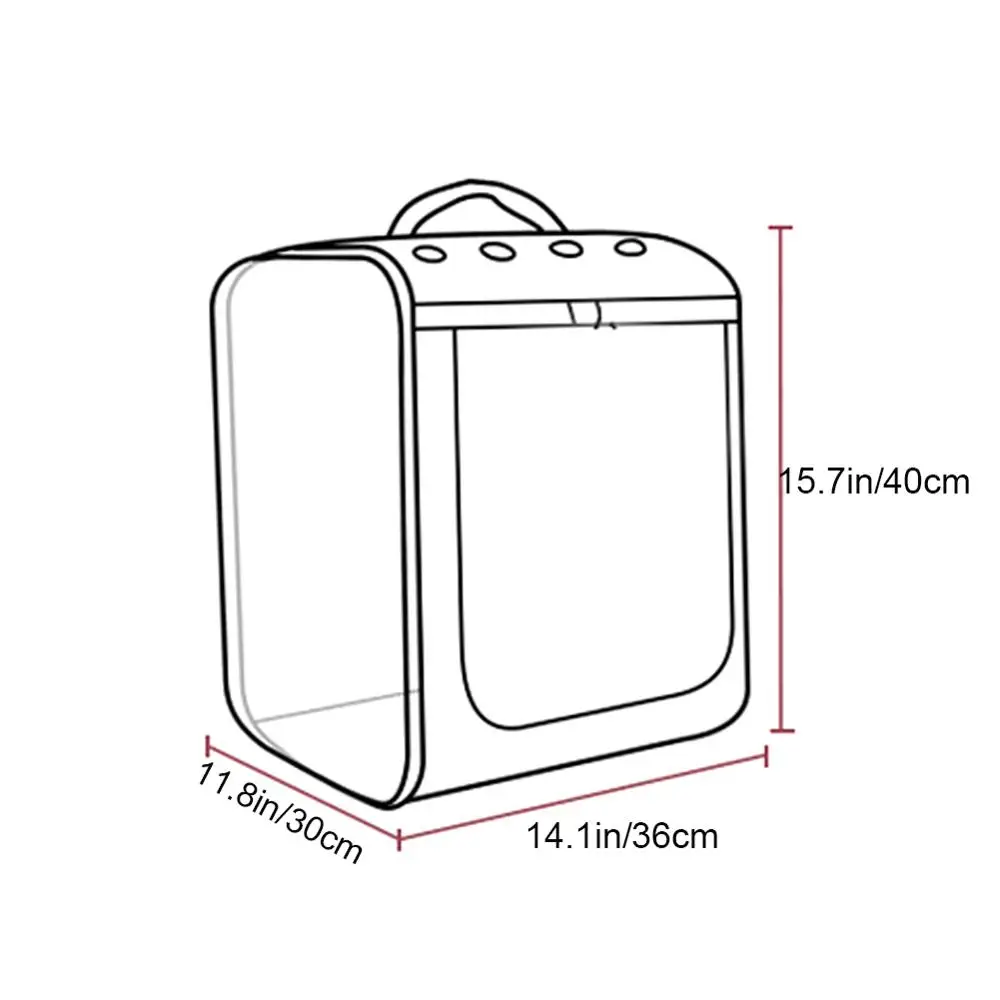 

Pet Cat Carrier Backpack Breathable Portable Cat Carrier Bag Outdoor Travel Shoulder Bag For Small Dogs Cats Packaging Carrying