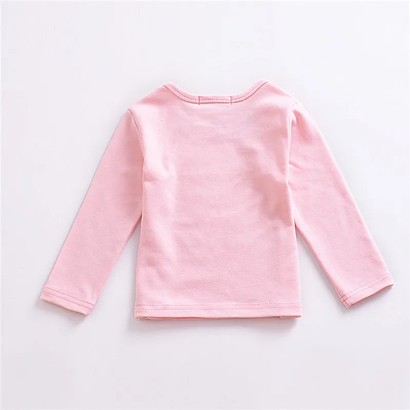 Осенняя одежда для маленьких мальчиков и девочек однотонная теплая хлопковая