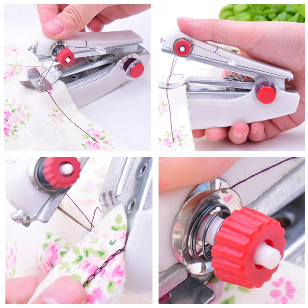 

Cordless Hand-held Clothes Sewing Machine Home Travel Use tools Hand Held Cordless Sewing Machine Quick Stitch Clothes Fabric