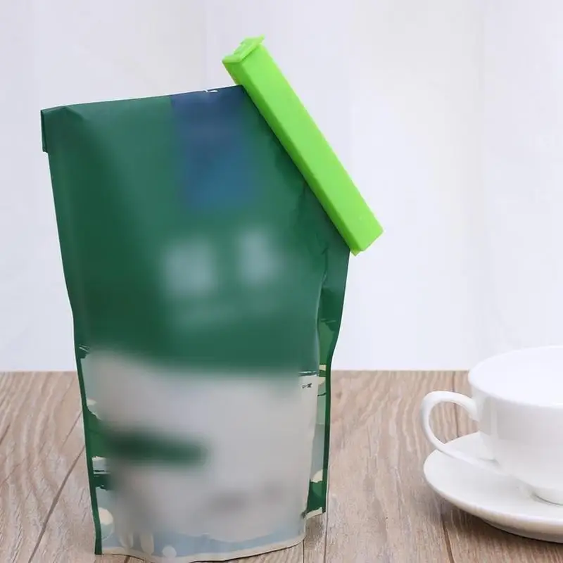 1 шт. кухня для хранения еды заедк зажимы Портативный уплотнения мешок с клипами