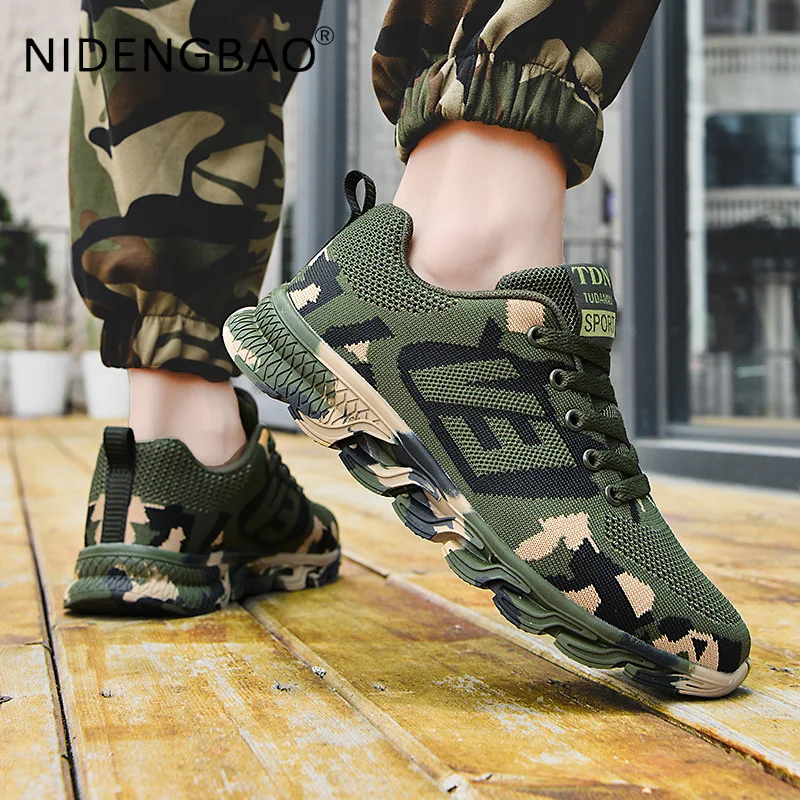 Men Sneakers Women Running Shoes Outdoor Running Jogging Boys Girls Student Military Training Mountaineering Casual Sports Shoes