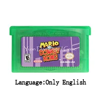 US 32 бит видеоигры картридж Консоли Карты Mari серии США/ЕС Версия для nintendo GBA - Color: US