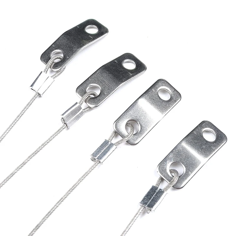 

4 Pack Release Pin 1/4 Inch Diameter with Lanyard Prevents Loss, 316 Stainless Steel Bimini Top Pin, Marine Hardware