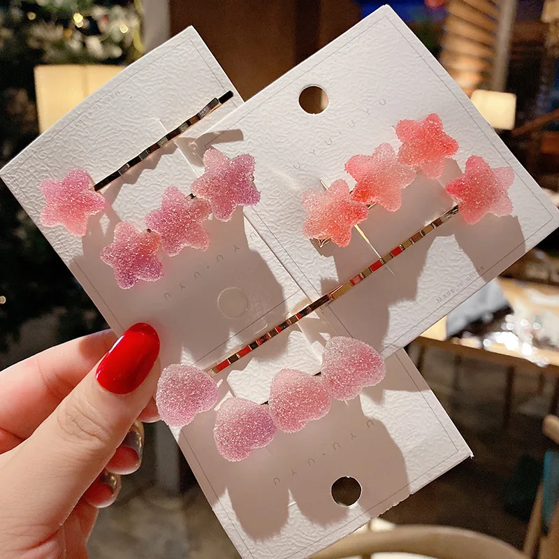 

Женская заколка-пряжка для волос ярких цветов