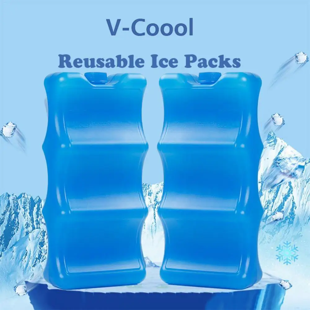 600 мл гелевая морозильная камера Ледяные Блоки многоразовый крутой кулер пакет