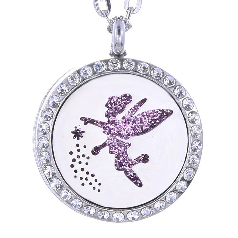 New Diffuser Necklace perfume open lockets Essential Oils Aroma Pendant Aromatherapy Necklaces with 10 pads | Украшения и