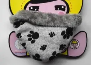 paw grey Теплый детский шарф, воротники, плюшевое кольцо, шарф, хлопок, Bufandas для мальчиков и девочек, Осень-зима, детский шейный платок, детский шарф - Цвет: paw grey