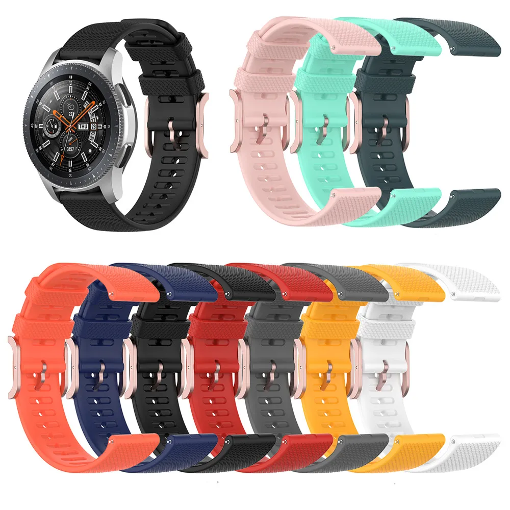 22 мм ремешок для часов Samsung GALAXY Watch 3 группы Смарт часы браслет унисекс