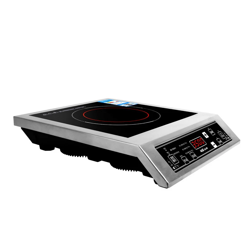 Индукционная плита 3500 Вт 3D Водонепроницаемая Электромагнитная электрическая из