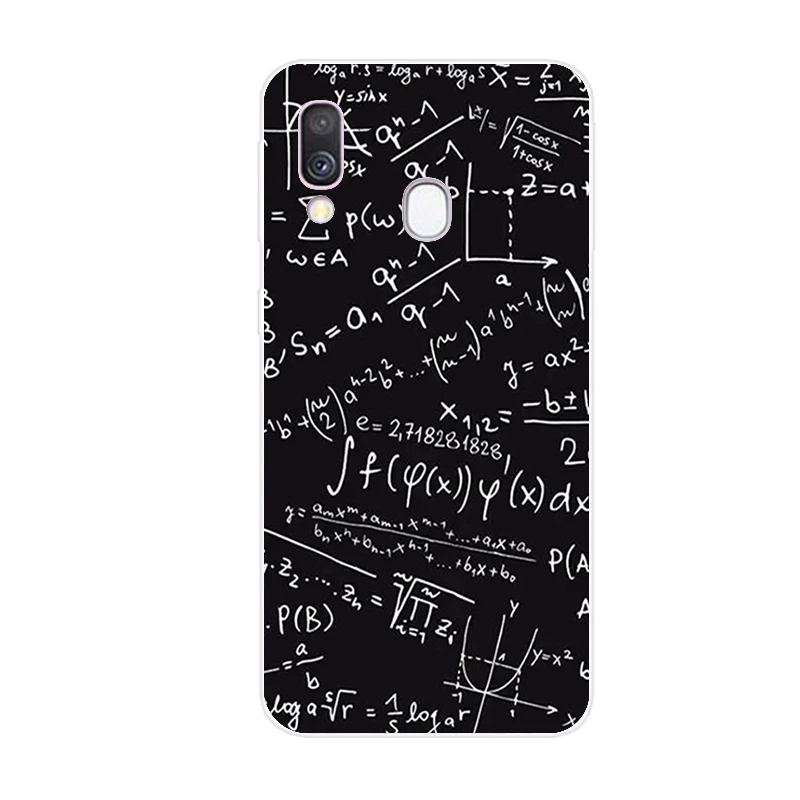 Темно-синий Чехол для samsung A40 Чехол Мягкий силиконовый чехол для телефона для samsung Galaxy A40 A 40 A405 SM-A405F A405F Мультяшные ракушки - Цвет: Темно-синий
