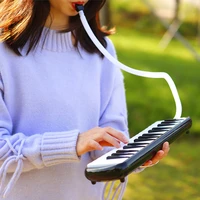 portable 32 keys piano melodica set with carrying bag professional melodic playing keyboard for children adults beginners