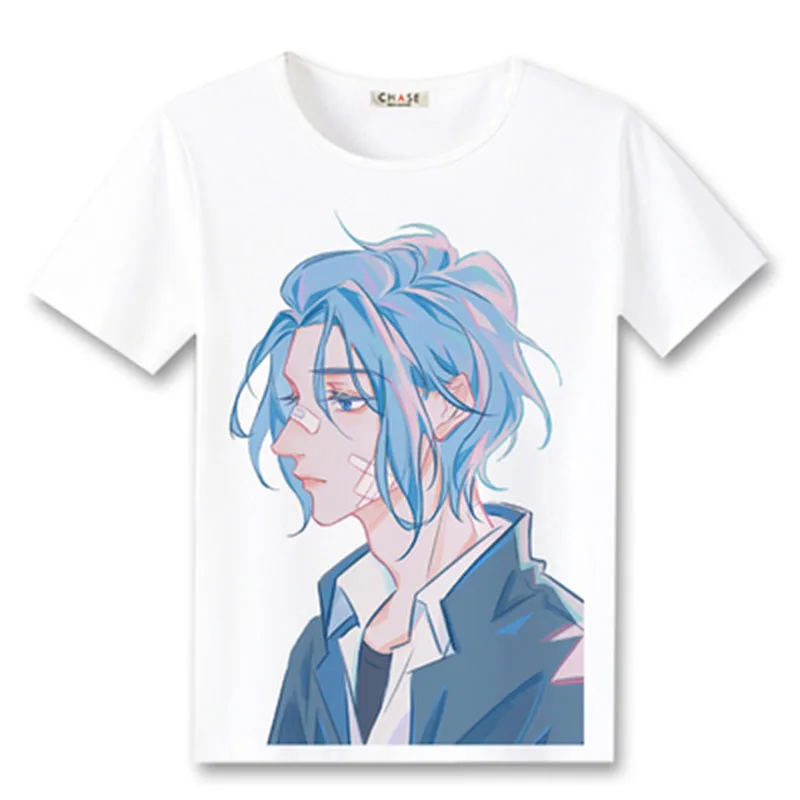 

Косплей Бесконечность цветение вишни периферическая одежда анимация новая двухмерная летняя футболка с принтом для студентов