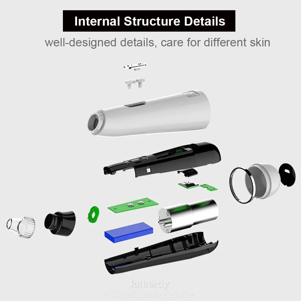 Устройство для удаления черных точек на лице и носу|Устройство ухода за кожей