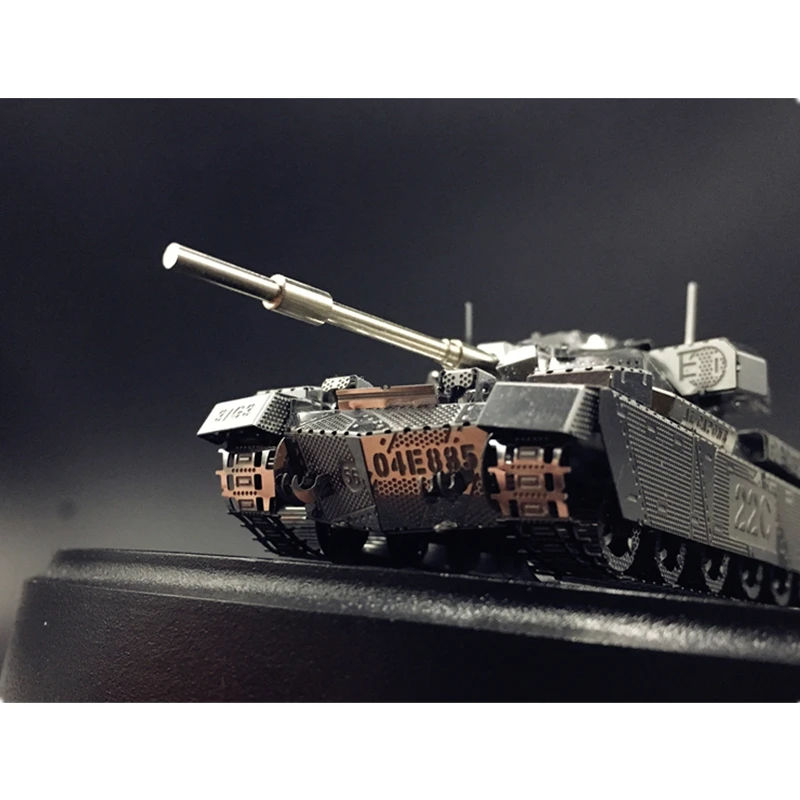 Набор металлических 3D моделей DIY JS 2 Tank Chief MK50 сборная модель танка лазерной резки