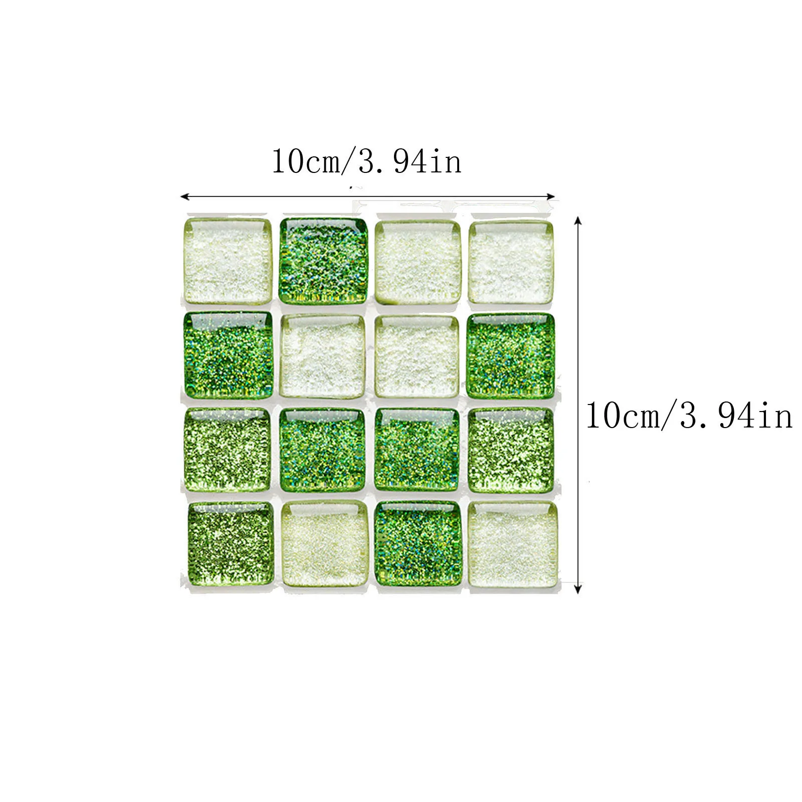 

1Set 10pc Self Adhesive Tile 3D Sticker Kitchen Bathroom Wall Sticker Decoration Home Decor Salle De Bain