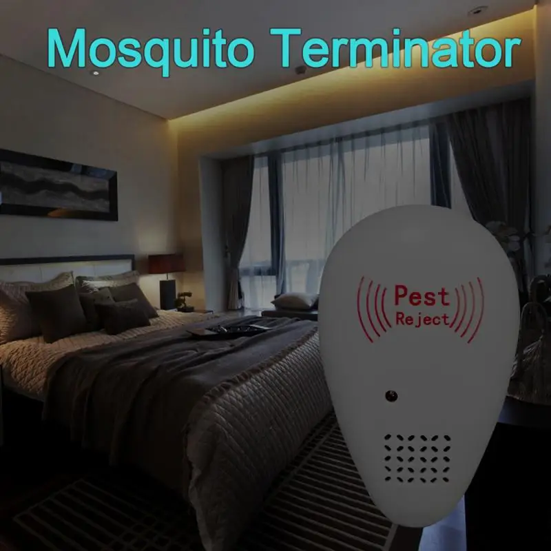 

1Pcs Pet Repellent Repeller Electronic Ultrasonic Electromagnetic Wave Mouse Repeller Rat Repellent Pests Portable Pest Repeller