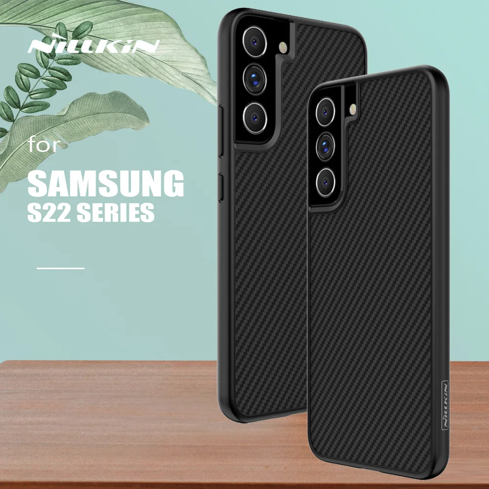 Чехол Nillkin из синтетического волокна для Samsung Galaxy S22 Plus Ультратонкий Мягкий чехол
