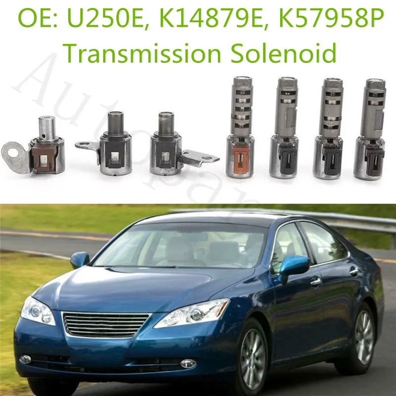 7 шт. подлинный Восстановленный полный комплект соленоидов для Toyota RAV4 Solara Camry Highlander для Lexus U250E K14879E K57958P 7 шт. подлинный Восстановленный полный комплект соленоидов для Toyota RAV4 Solara Camry Highlander для Lexus U250E K14879E K57958P