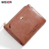 new design card holder mini wallets for women pu leather zipper coin pocket purse ladies fashion standard female purse cartera