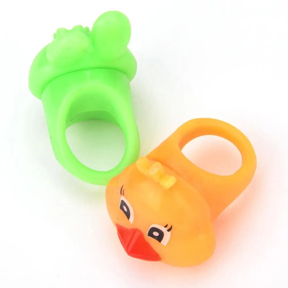 

Cartoon Animal Glow in Dark LED Light Up Ring Kids Children Toy Party Supplies