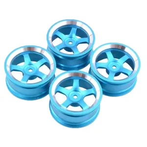 Колесный диск из алюминиевого сплава, 4 шт.компл. RC, металлический, смещение для моделей HPI HSP Sakura 110 в масштабе, автомобильные шины 94123 на дороге с дистанционным управлением