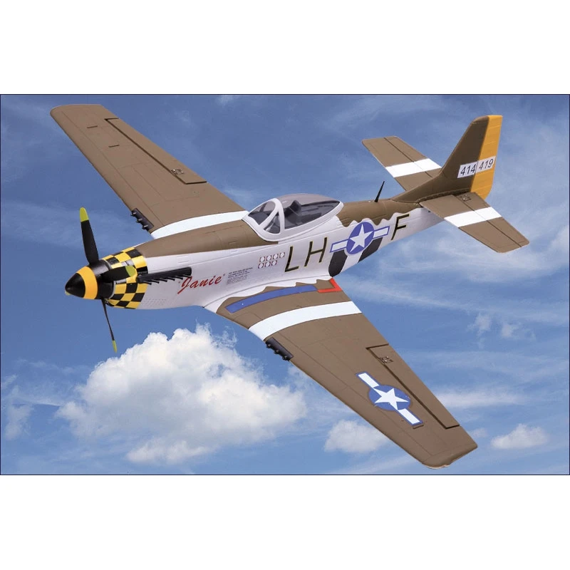 

NiceSky P-51 7.4V 650MAH Remote Control RC Airplane EPP 680mm Wingspan Mini Plane PNP Toys