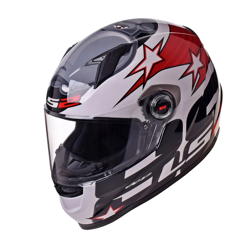 LS2 FF358 мотоциклетный шлем с полным лицевым покрытием для мужчин гоночный |