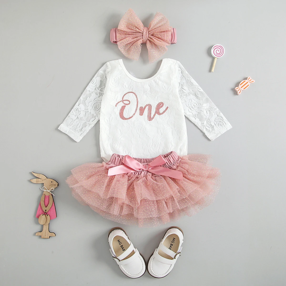 

Toddler Baby Girl It's My First 1st Birthday Tulle Tutu Dress Outfits Summer Letter Party Infant Clothing Little Baby Clothes