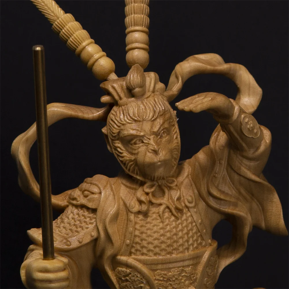 Коллекционные картины короля обезьян Sun Wukong статуэтка Будды Фен шуй украшение
