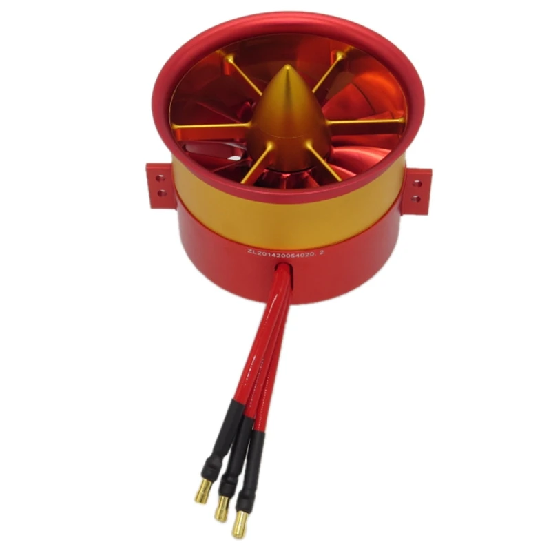 105 мм 4260 875KV 12S воздуховод вентилятор блок с бесщеточным Outrunner двигатель для RC EDF Jet