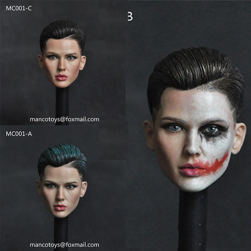 

Female Agent 1/6th MC001 Ruthless Sniper Ruby Rose Neutral Handsome Head Sculpt Fit 12" Action Figrue Body