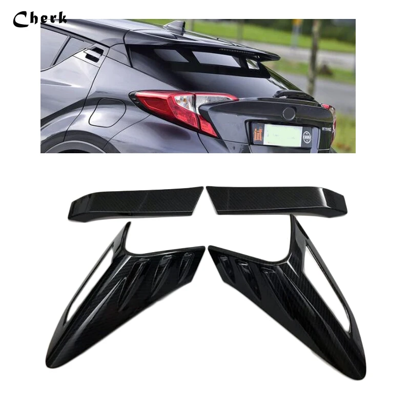 Для Toyota C-HR CHR 2016 2017 ABS внешняя наклейка из коробки задний стоп