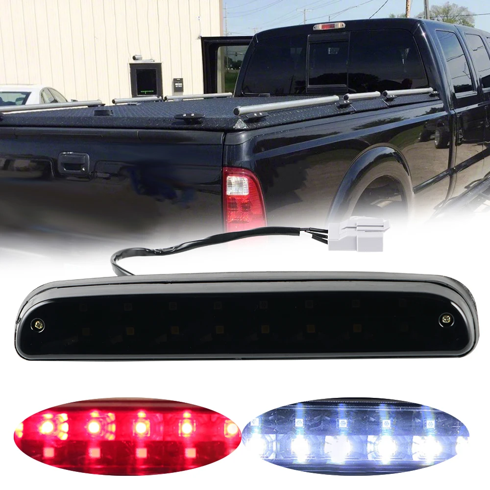 

LED Third 3rd Brake Light For Ford F-250 F-350 F-450 F-550 Super Duty Mazda B2300 B2500 B3000 B4000 High Mount Third Stop Light