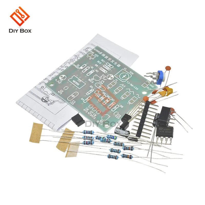 Треугольник квадратной волны NE555 многоканальный генератор сигналов Модуль DIY наборы